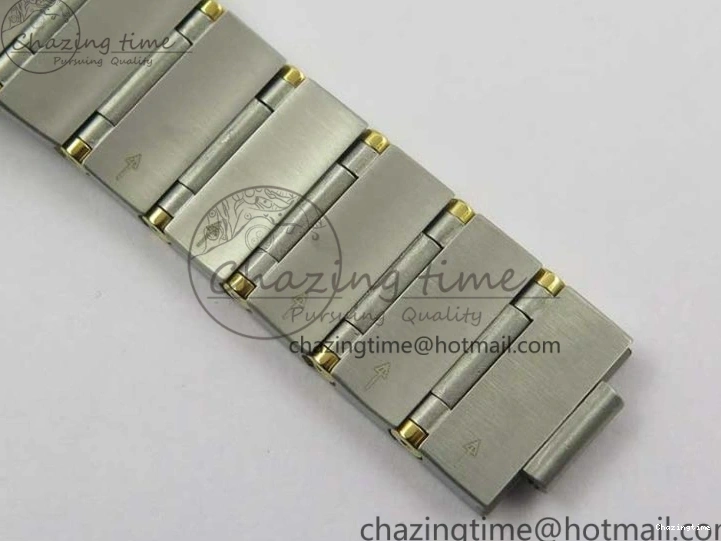 0115 Stylish Constellation 38mm SS RG VSF 1:1 Best Edition WhiteTextured Dial on SS RG Bracelet A8500 Super Clone 7921